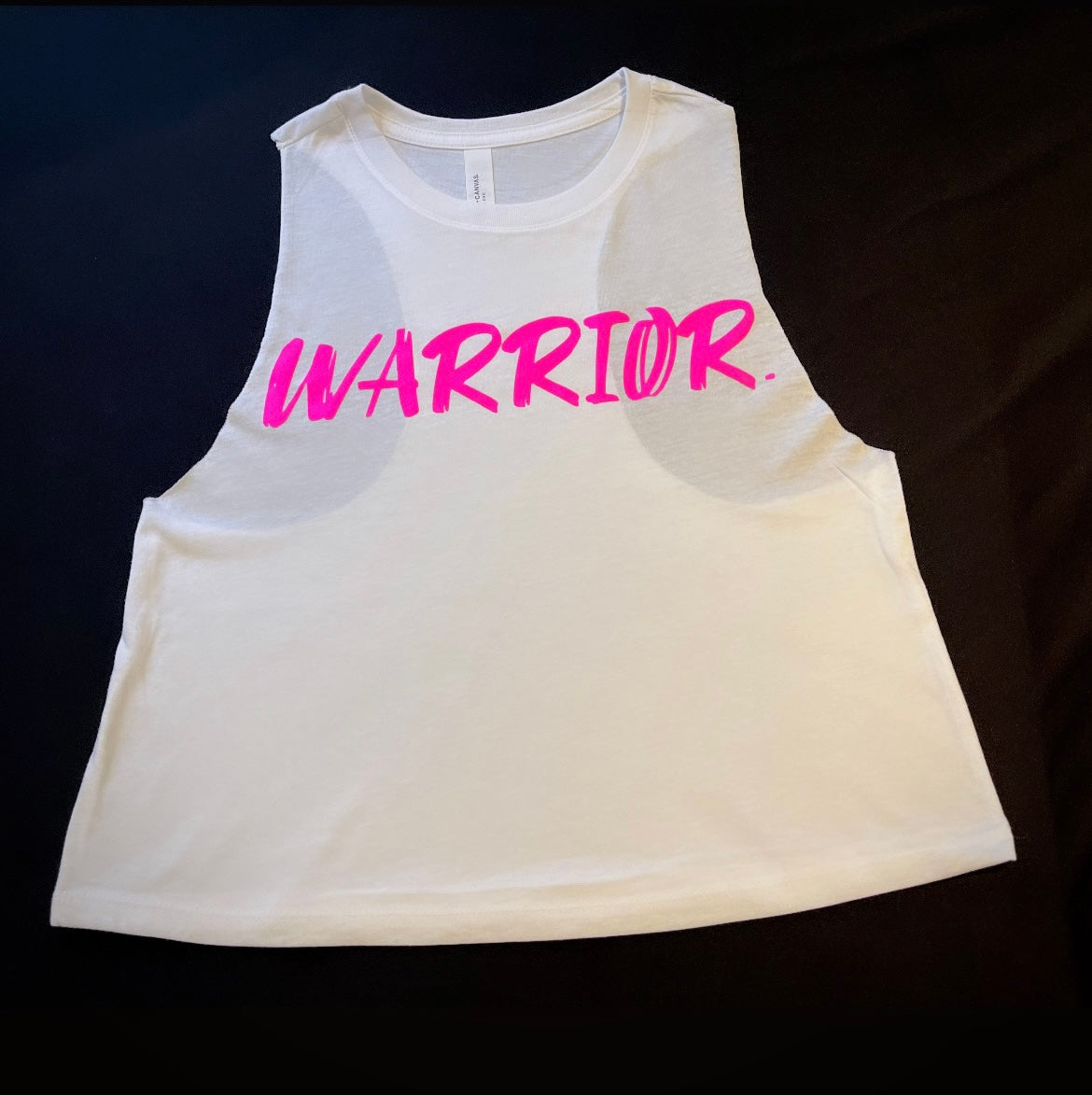 Warrior Racerback Crop Top Tank