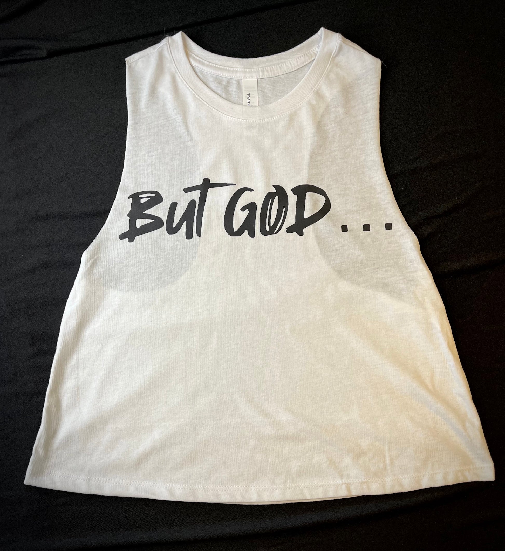 BUT GOD... Crop Top Tank